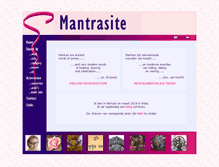 Tablet Screenshot of mantrasite.nl